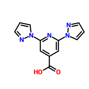 2,6-双(1H-吡唑-1-基)异烟酸,2,6-bis(1H-pyrazol-1-yl)isonicotinic acid