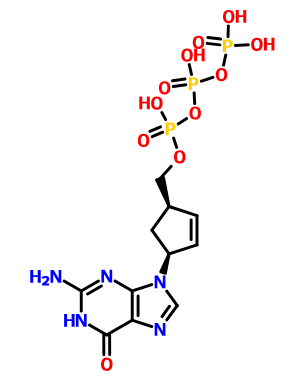 三磷酸單1s4r42氨基36二氫6氧代9h嘌呤9基2環戊烯1基甲基酯