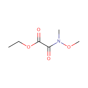 2-(N-甲氧基-N-甲基氨基)-2-氧代乙酸乙酯,Ethyl 2-(N-Methoxy-N-MethylaMino)-2-oxoacetate