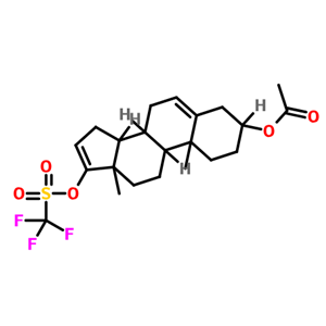 (3BETA)-雄甾-5,16-二烯-3,17-二醇 3-乙酸酯 17-(三氟甲烷磺酸酯)