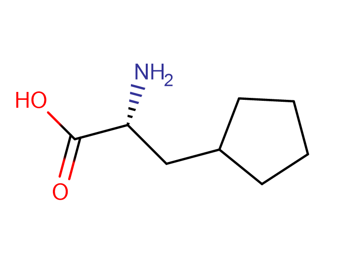 3-环戊基-D-丙氨酸,(2R)-2-amino-3-cyclopentylpropanoic acid