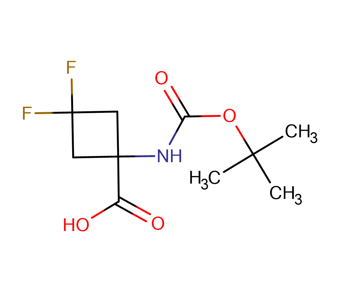 1-((叔丁氧基羰基)氨基)-3,3-二氟环丁烷羧酸,1-(Boc-amino)-3,3-Difluorocyclobutane Carboxylic Acid