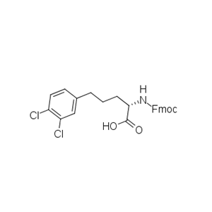 (2S)-5-(3,4-dichlorophenyl)-2-({[(9H-fluoren-9-yl)methoxy]carbonyl}amino)pentanoic acid
