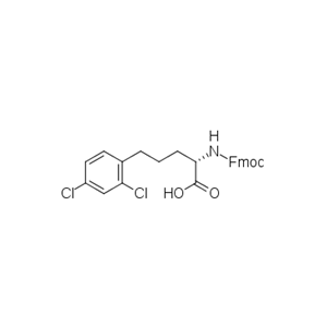 (2S)-5-(2,4-dichlorophenyl)-2-({[(9H-fluoren-9-yl)methoxy]carbonyl}amino)pentanoic acid