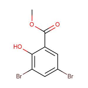 3,5-二溴-2-羟基苯甲酸甲酯,METHYL 3,5-DIBROMO-2-HYDROXYBENZOATE