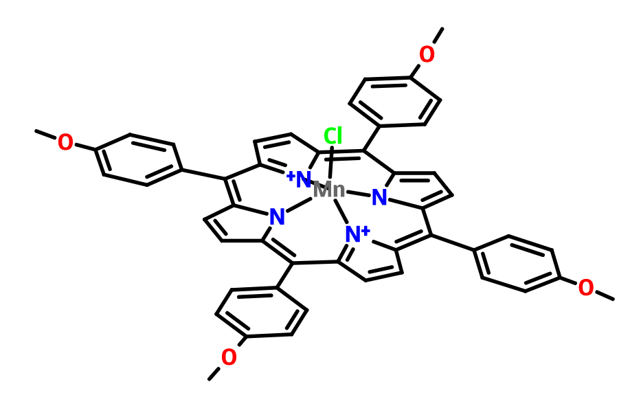 四对甲氧苯基卟啉锰,chloromanganese(III) meso-tetra(p-methoxyphenyl)porphyrin