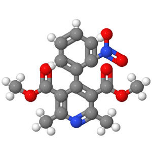 67035-22-7；4 - (2硝基苯基)-2,6 -二甲基吡啶-3,5二羧酸二甲酯