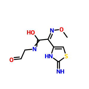 (Z)-2-氨基-ALPHA-(甲氧基亚胺基)-N-(2-氧代乙基)-4-噻唑乙酰胺,Cefepime
