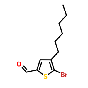 2-溴-3-己基噻吩-5-甲醛,2-Bromo-3-hexyl-5-formylthiophene