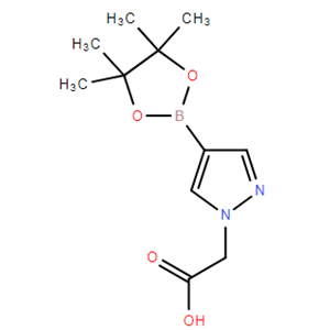 4-(4,4,5,5-四甲基-1,3,2-二噁硼烷-2-基)-1H-吡唑-1-乙酸