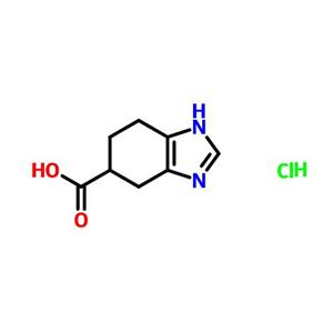4,5,6,7-四氢-1H-苯并咪唑-5-甲酸盐酸盐,4,5,6,7-Tetrahydro-1H-benzo[d]imidazole-5-carboxylic acid hydrochloride