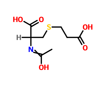 S-(2-carboxyethyl)-N-acetylcysteine,S-(2-carboxyethyl)-N-acetylcysteine