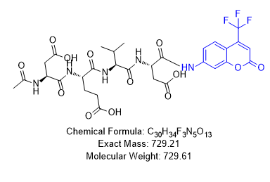 Ac-Asp-Glu-Val-Asp-AFC,Ac-Asp-Glu-Val-Asp-AFC