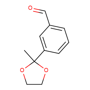 3-(2-甲基-1,3-二氧杂烷-2-基)苯甲醛,Benzaldehyde, 3-(2-methyl-1,3-dioxolan-2-yl)-