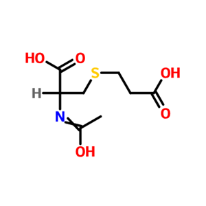 S-(2-carboxyethyl)-N-acetylcysteine,S-(2-carboxyethyl)-N-acetylcysteine