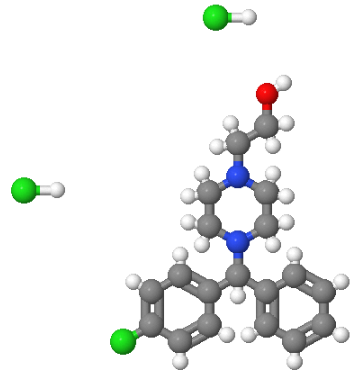 4-[(4-氯苯基)苯甲基]-1-哌啶乙醇二鹽酸鹽,4-[(4-Chlorophenyl)phenylmethyl]-1-piperazineethanol dihydrochloride