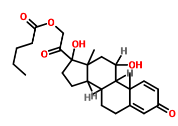 (11beta)-11,17-二羟基-3,20-二氧代孕甾烷-1,4-二烯-21-基戊酸酯,11beta,17,21-trihydroxypregna-1,4-diene-3,20-dione 21-valerate