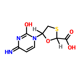 拉米夫定酸,(2R-cis)-5-(4-aMino-2-oxo-1(2H)-pyriMidinyl)-1,3-oxathiolane-2-carboxylic Acid