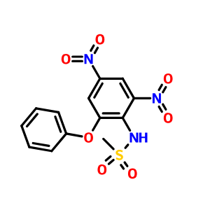 51765-56-1；4',6'-二硝基-2'-苯氧基甲烷磺酰苯胺