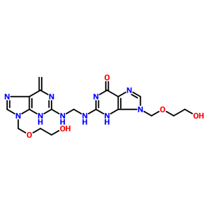 阿昔洛韦杂质K,Acyclovir N-Methylene Dimer