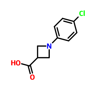 1-(4-氯苯基)氮杂环丁烷-3-羧酸