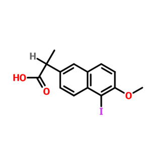 萘普生EP杂质D,(S)-5-Iodo-6-Methoxy-α-Methyl-2-naphthaleneacetic Acid