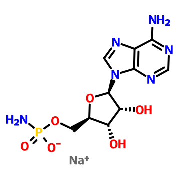 5'-一氨基磷酸腺苷钠盐,ADENOSINE 5'-MONOPHOSPHORAMIDATE SODIUM SALT