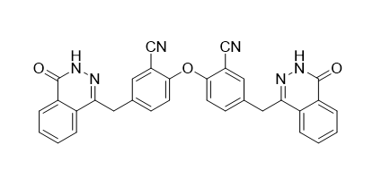 奧拉帕利雜質(zhì)06,6,6'-oxybis(3-((4-oxo-3,4-dihydrophthalazin-1-yl)methyl)benzonitrile)