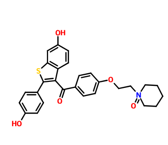 雷洛昔芬杂质C,Raloxifene N-Oxide