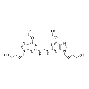 Bis [2-[(2-AMino-1,6-dihydro-6-O-benzyl-9H-purin-9yl)Methoxy]ethanol],Bis [2-[(2-AMino-1,6-dihydro-6-O-benzyl-9H-purin-9yl)Methoxy]ethanol]