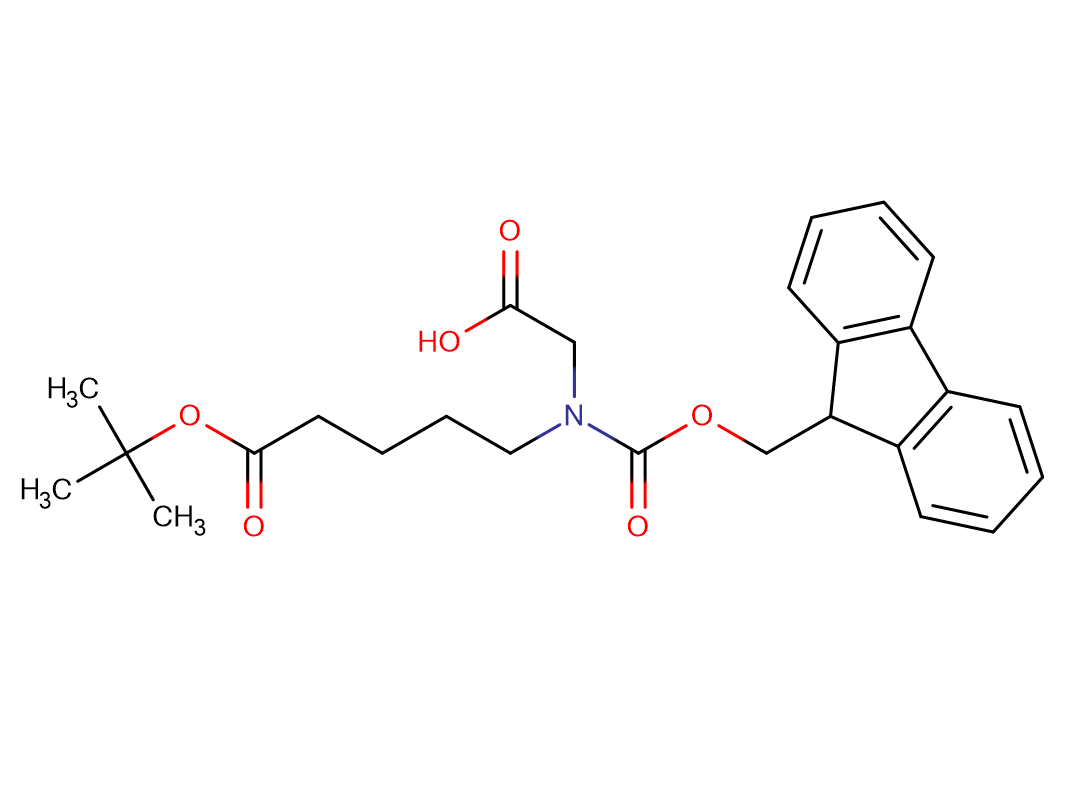 Fmoc-N-(5-叔丁氧基-5-氧丁基)甘氨酸,N-Fmoc-N-(5-(tert-butoxy)-5-oxobutyl)glycine