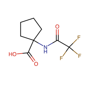 1-(2,2,2-三氟乙酰氨基)环戊烷-1-羧酸