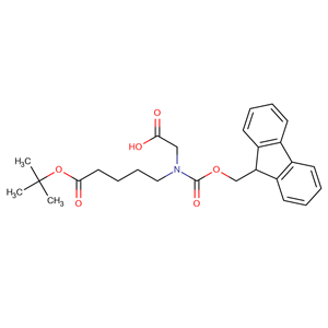 Fmoc-N-(5-叔丁氧基-5-氧丁基)甘氨酸,N-Fmoc-N-(5-(tert-butoxy)-5-oxobutyl)glycine