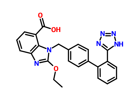 坎地沙坦,Candesartan