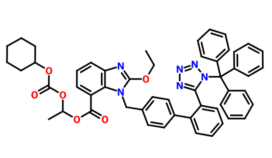 三苯甲基坎地沙坦西來替昔酯,Trityl candesartan cilexetil