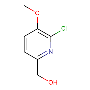 (6-氯-5-甲氧基 - 吡啶-2-基) - 甲醇,(6-Chloro-5-methoxy-pyridin-2-yl)-methanol