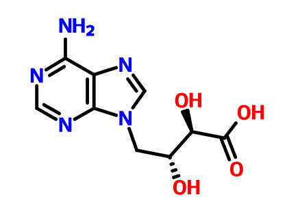 4-(6-氨基-9H-嘌呤-9-基)-4-脱氧-D-赤酮酸,4-(9-ADENYL)-D-ERYTHRO-2,3-DIHYDROXYBUTYRIC ACID