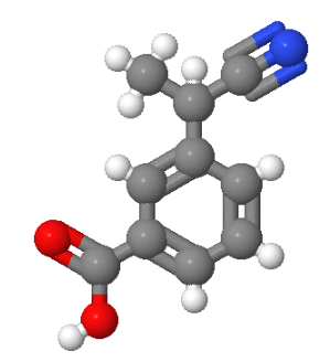 3-(1-氰乙基)苯甲酸,m-(1-Cyanoethyl)benzoic acid