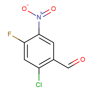 2-氯-4-氟-5-硝基苯甲醛