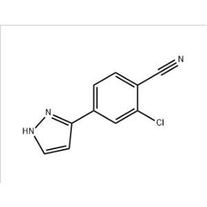 2-氯-4-(1H-吡唑-3-基)苄腈