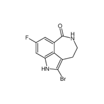 瑞卡帕布中间体,2-bromo-8-fluoro-4,5-dihydro-1H-azepino[5,4,3-cd]indol-6(3H)-one