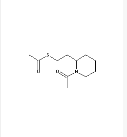 1-{[2-(1-acetylpiperidin-2-yl)ethyl]sulfanyl}ethan-1-one,1-{[2-(1-acetylpiperidin-2-yl)ethyl]sulfanyl}ethan-1-one