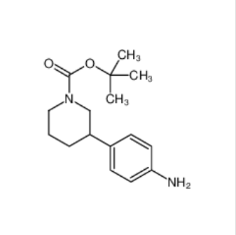 N-BOC-3-(4-氨基苯基)哌啶,3-(4-AMINO-PHENYL)-PIPERIDINE-1-CARBOXYLIC ACID TERT-BUTYL ESTER