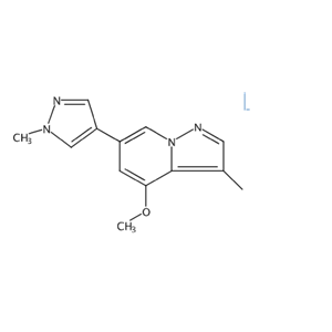 4-甲氧基-3-甲基-6-（1-甲基-1H-吡唑-4-基）-吡唑并[1,5-a]吡啶