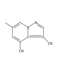 6-甲基-吡唑并[1,5 - a]吡啶- 3,4 -二腈