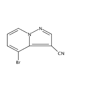 4-溴-吡唑并[1,5 - a]吡啶- 3-甲腈