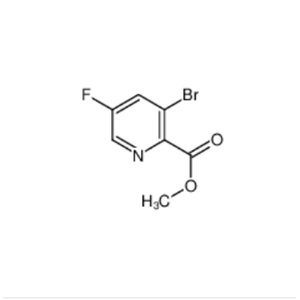 3-溴-5-氟吡啶-2-甲酸甲酯