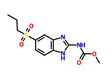 2-[(4-羥基-6-苯基嘧啶-2-基)硫代]-1-(4-硝基苯)乙基-1-酮,ALBENDAZOLE SULFONE