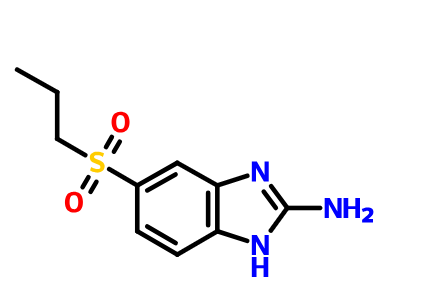 2-氨基-5-丙磺酰基苯并咪唑,2-Amino-5-propylsulphonylbenzimidazole