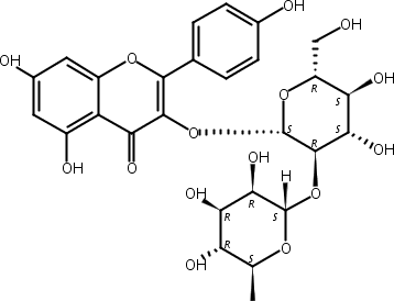 山柰酚-3-O-新橙皮苷,Kaempferol 3-O-neohesperidoside